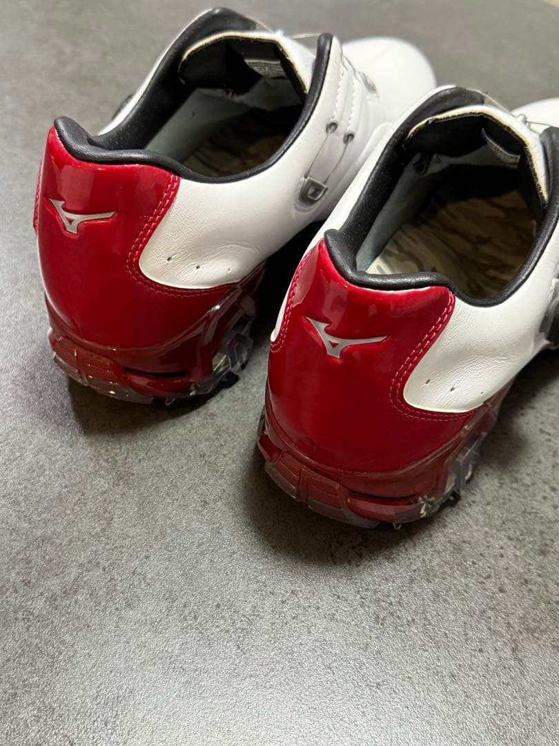 MIZUNO ゴルフシューズ 27cm 白 ダイヤル式 新品未使用