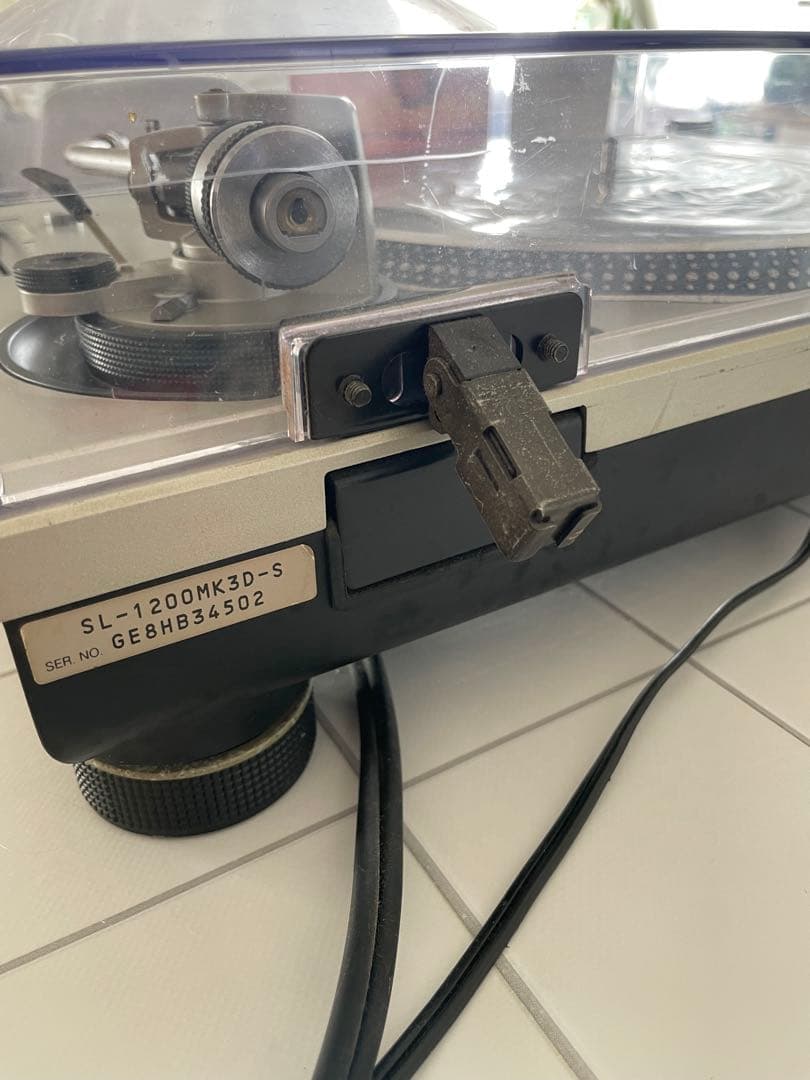 Technics SL-1200 MK3Dターンテーブル　StonesThrow