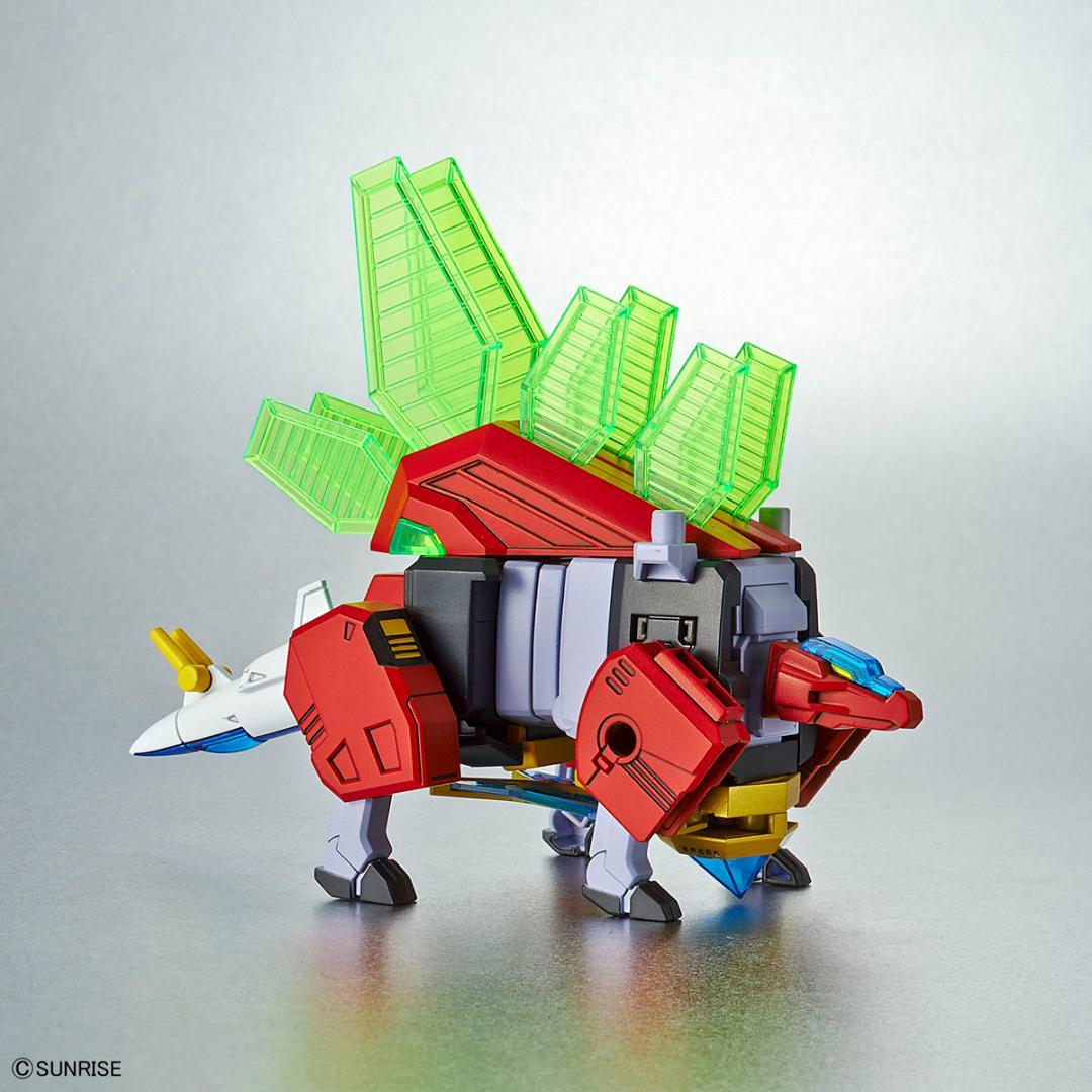 プラモデル完成品 HG 熱血最強ゴウザウラー ３体セット