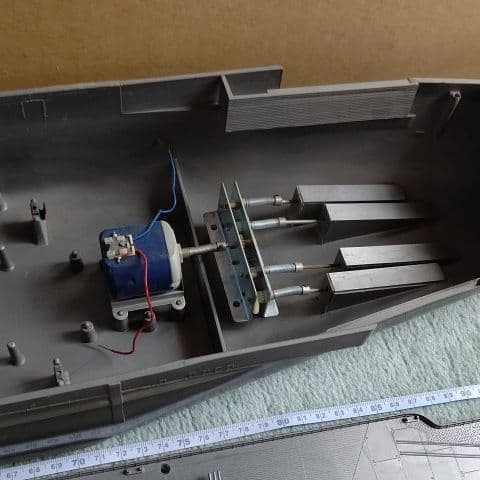 日本ホビーK.K. 1/250 戦艦大和 昭和レトロ ジャンク品 超レア商品
