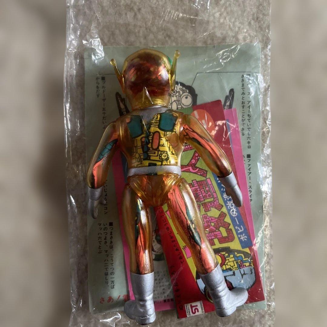 ⚠️レア　ファイヤーマン　スケルトン　ミドルサイズ　当時物　ポピー