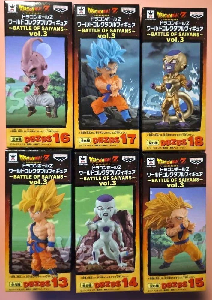 【未開封品】ドラゴンボールコレクタブルフィギュアBATTLEOF SAIYANS