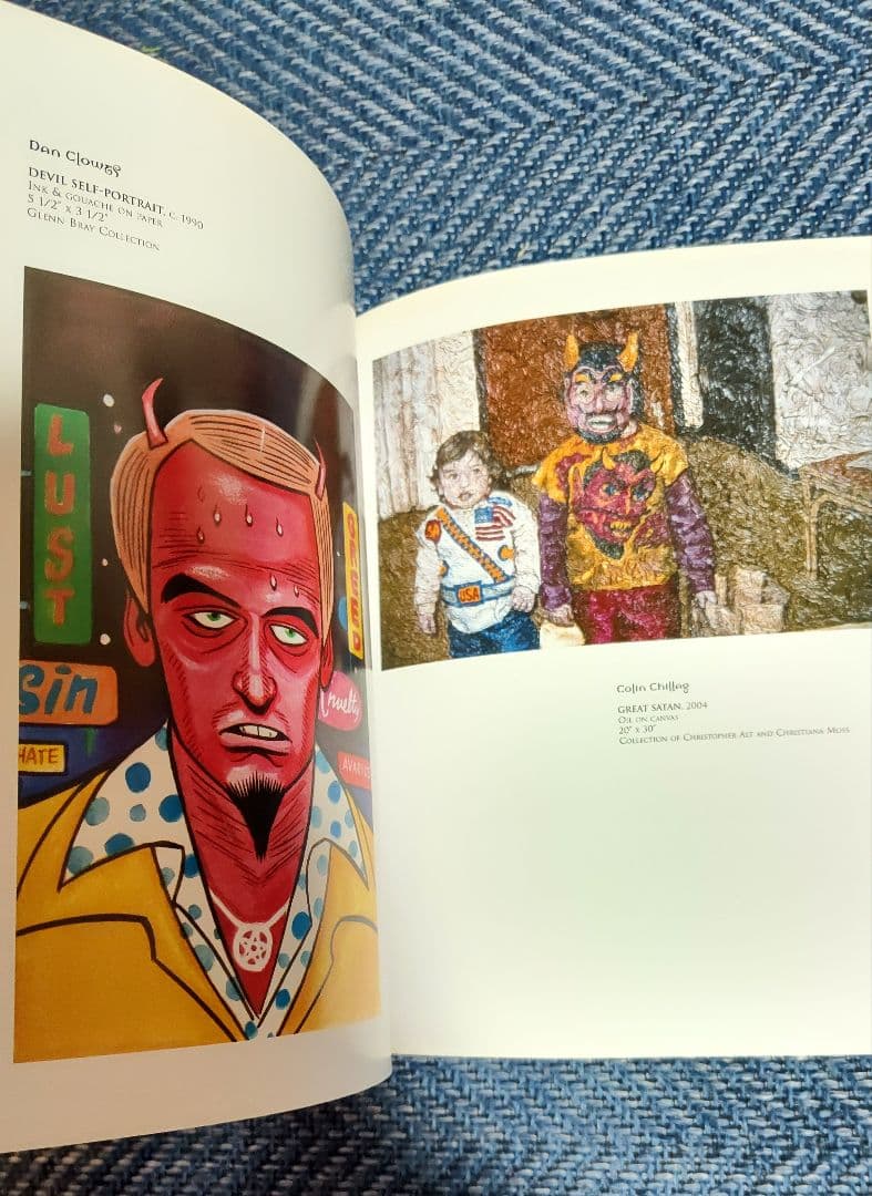 100 ARTISTS SEE SATAN アートブック☆洋書です☆