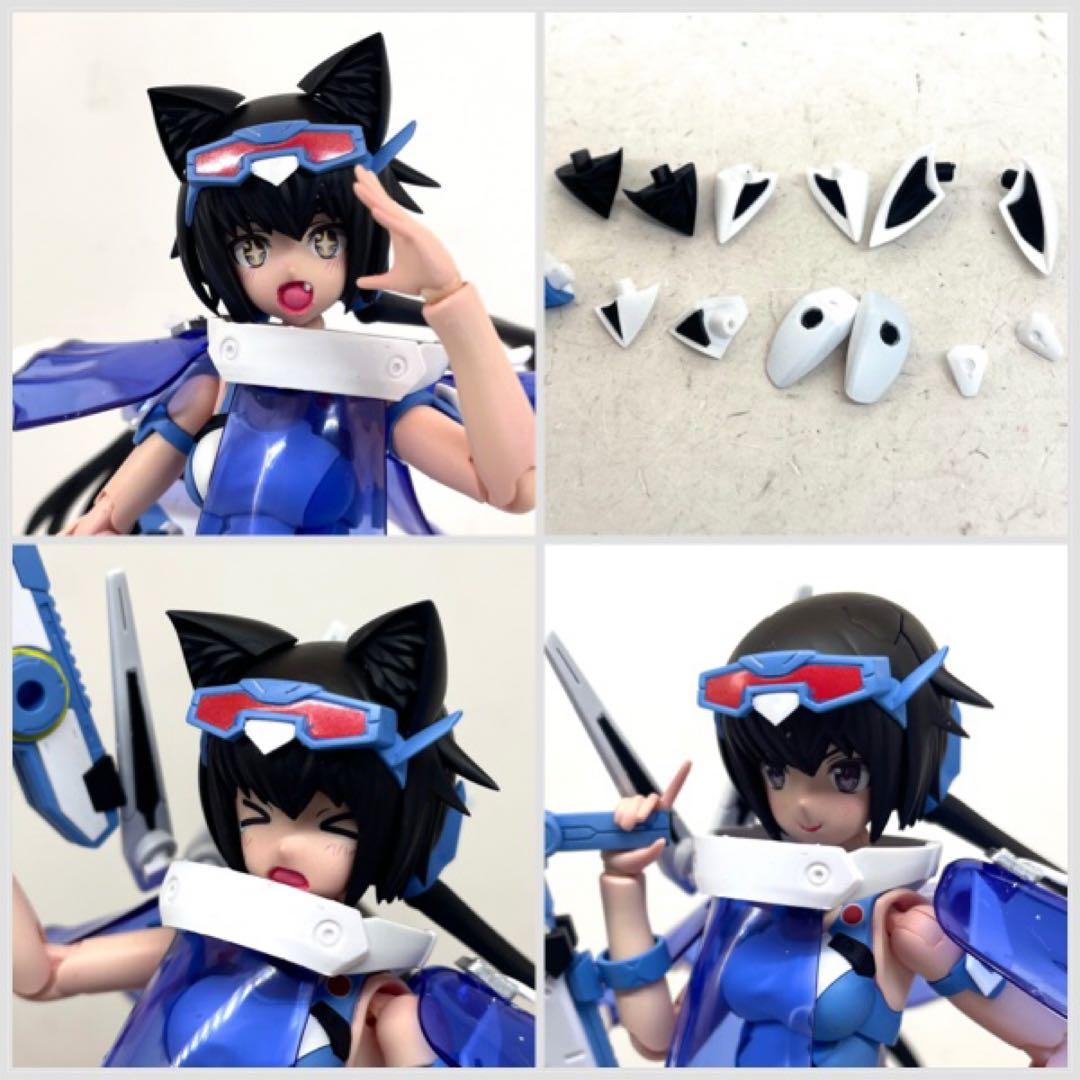 カ*ノ様 フレームアームズ・ガール スティレット ブルーインパルスカラー 完成品