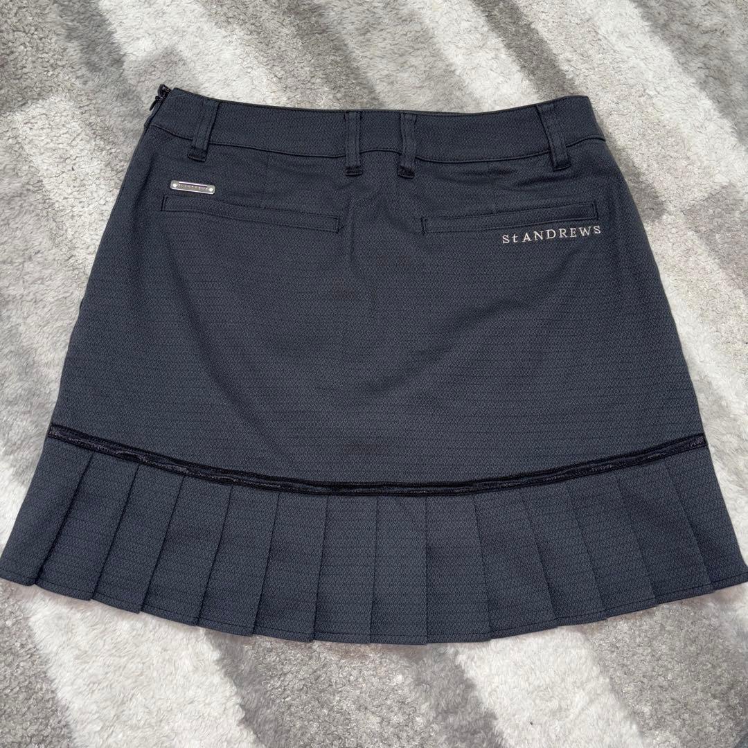 ST ANDREWS セントアンドリュース　ゴルフスカート　プリーツスカートS