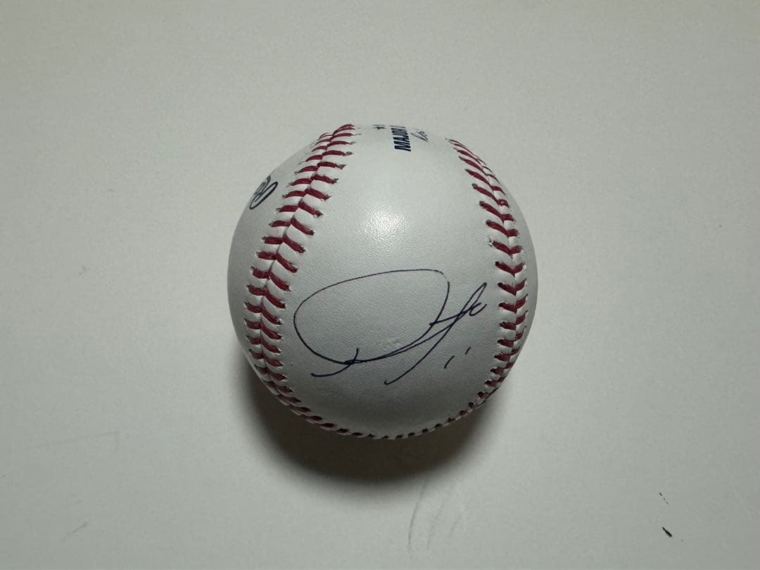 大谷翔平 山本由伸 佐々木朗希MLB 公式球 試合球 直筆サインボール