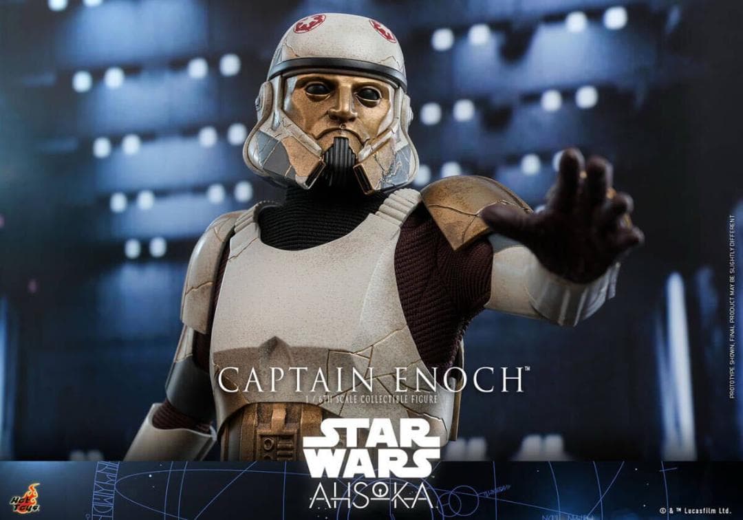 ホットトイズ 1/6 スター・ウォーズ アソーカ イノック隊長 TMS120