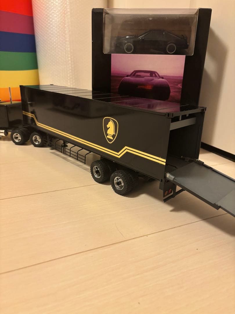 ナイトライダー✨①財団トレーラー完成品✨②ナイト2000 KITT セット✨