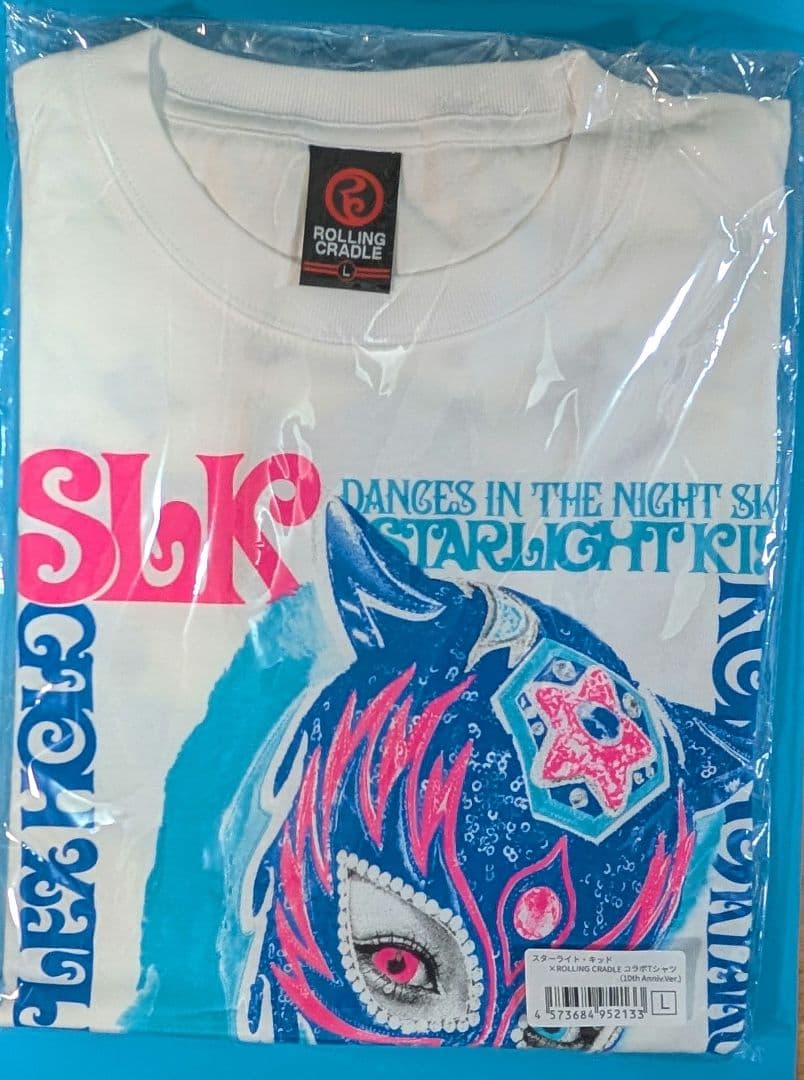 スターライトキッド　デビュー10周年記念　Tシャツ　Lサイズ　スターダム