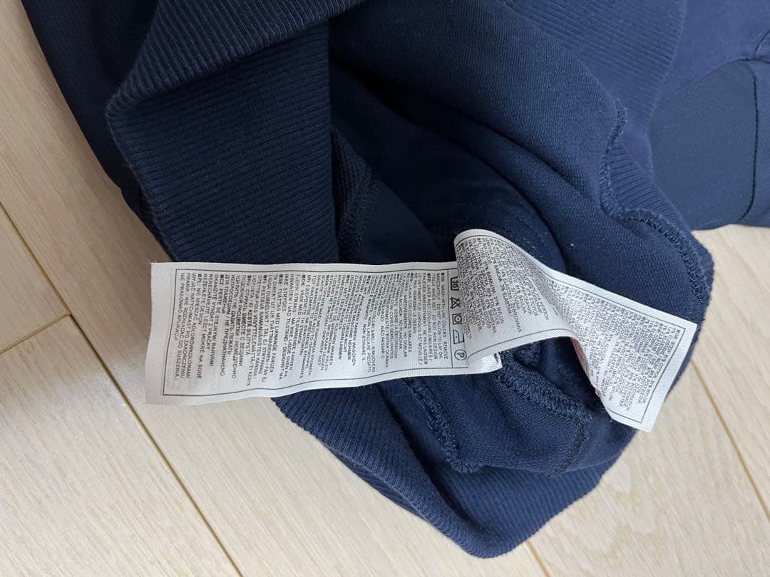 90s Nike プルオーバージャージ M ネイビー