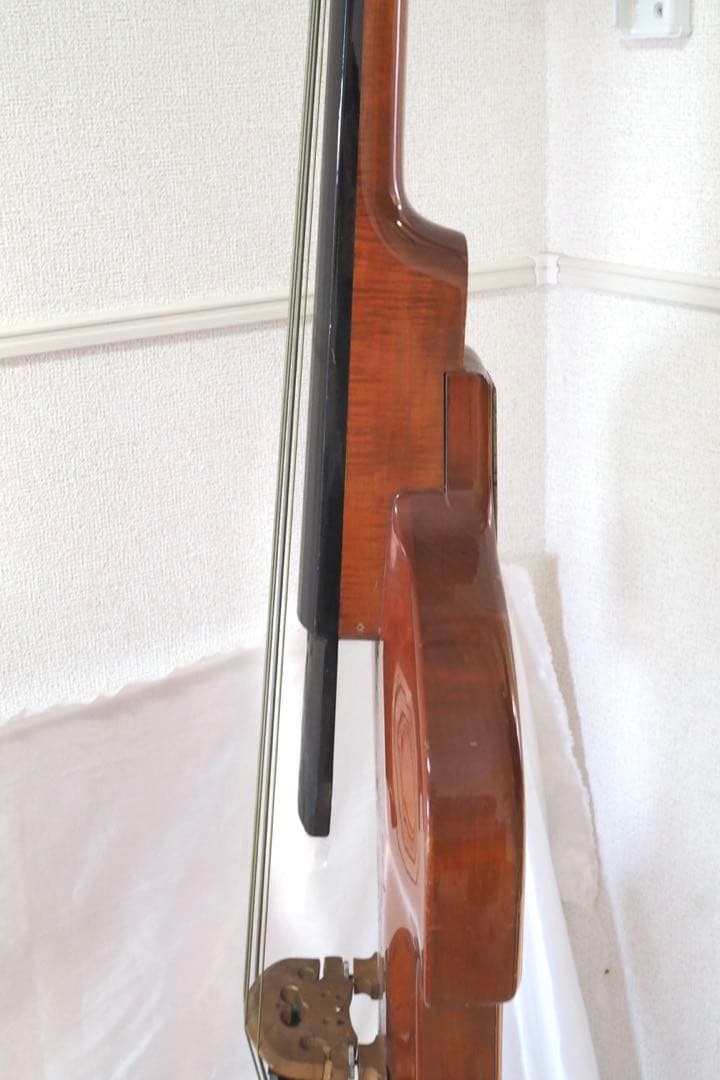 ブランド不明 コントラバス アップライトベース ソフトケース付き