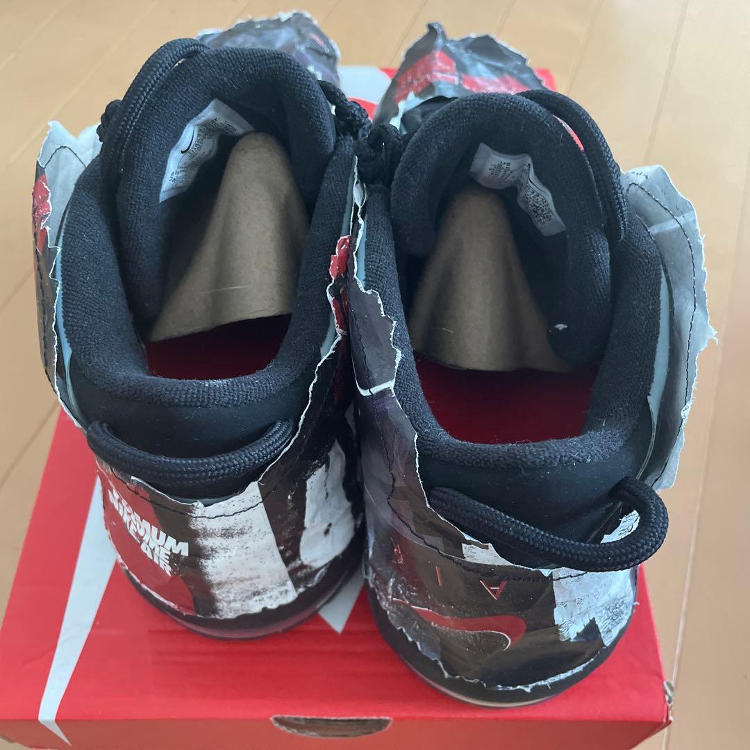 Nike Foamposite ブラック/レッド