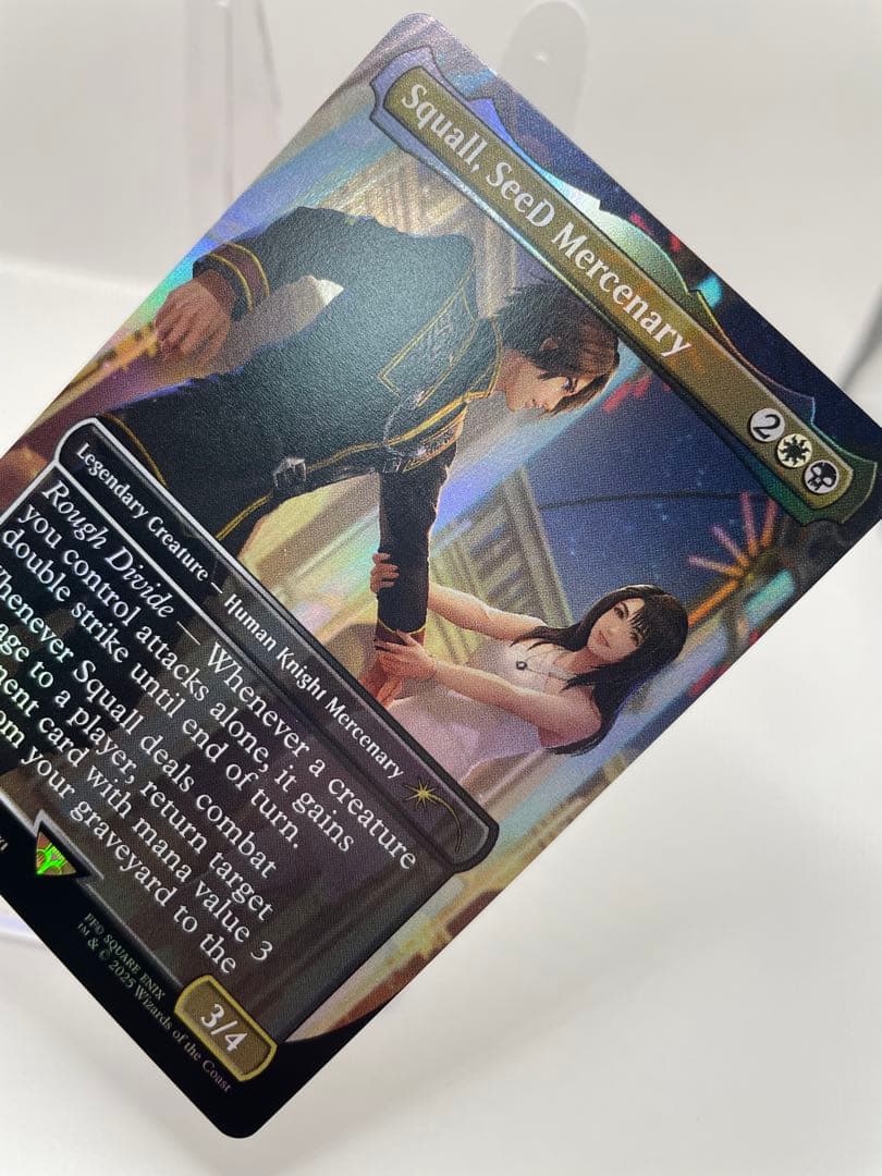 mtg SeeDの傭兵、スコール 英語 拡張FOIL FF ②