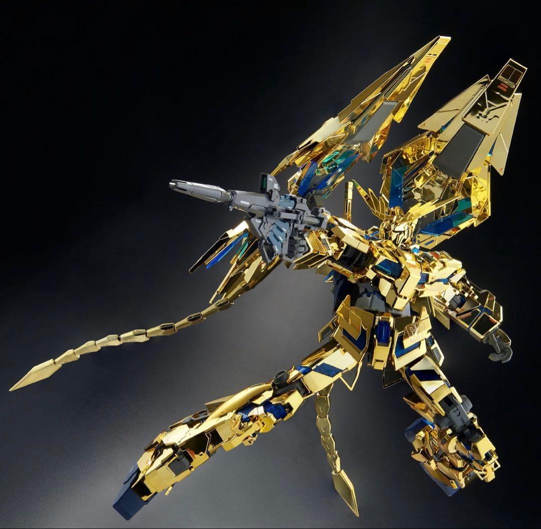 未組立 MG ユニコーン ゴールドメッキ Ver.