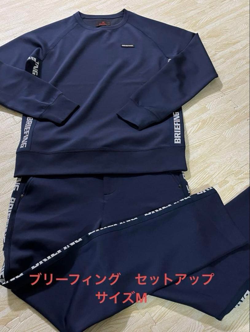 ブリーフィング　ゴルフ　セットアップ　ネイビー