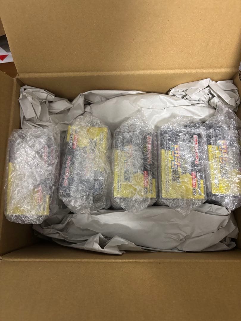 ポケカBOX 【5BOXまとめ売り】シュリン ク付き