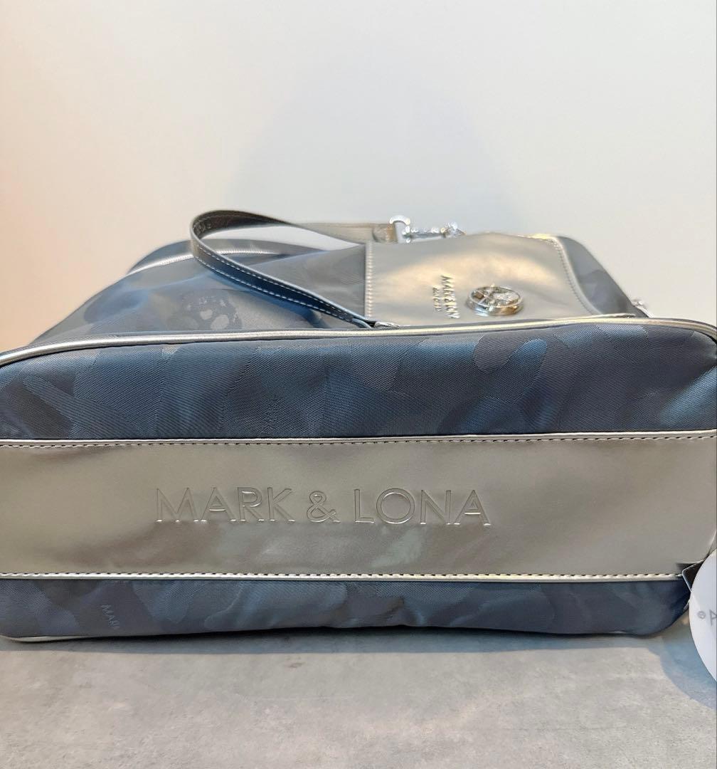 新品 ★ MARK&LONA グレー シューズケース バッグ マーク&ロナ 靴