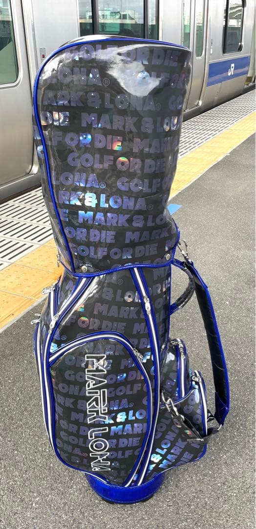 超美品・MARK&LONA マークアンドローナ キャディバッグゴルフバッグ