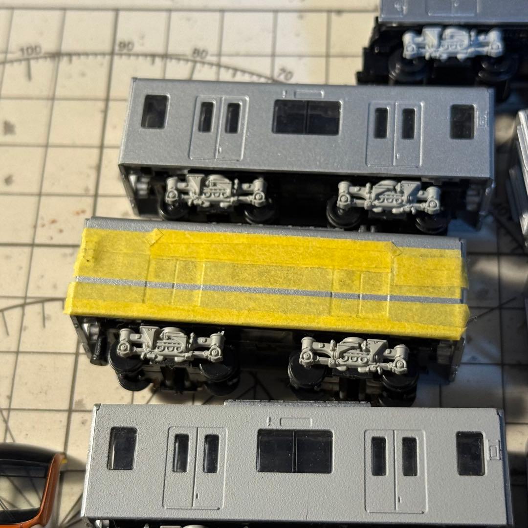 Bトレインショーティー　改造途中品　東京メトロ17000系　bトレ