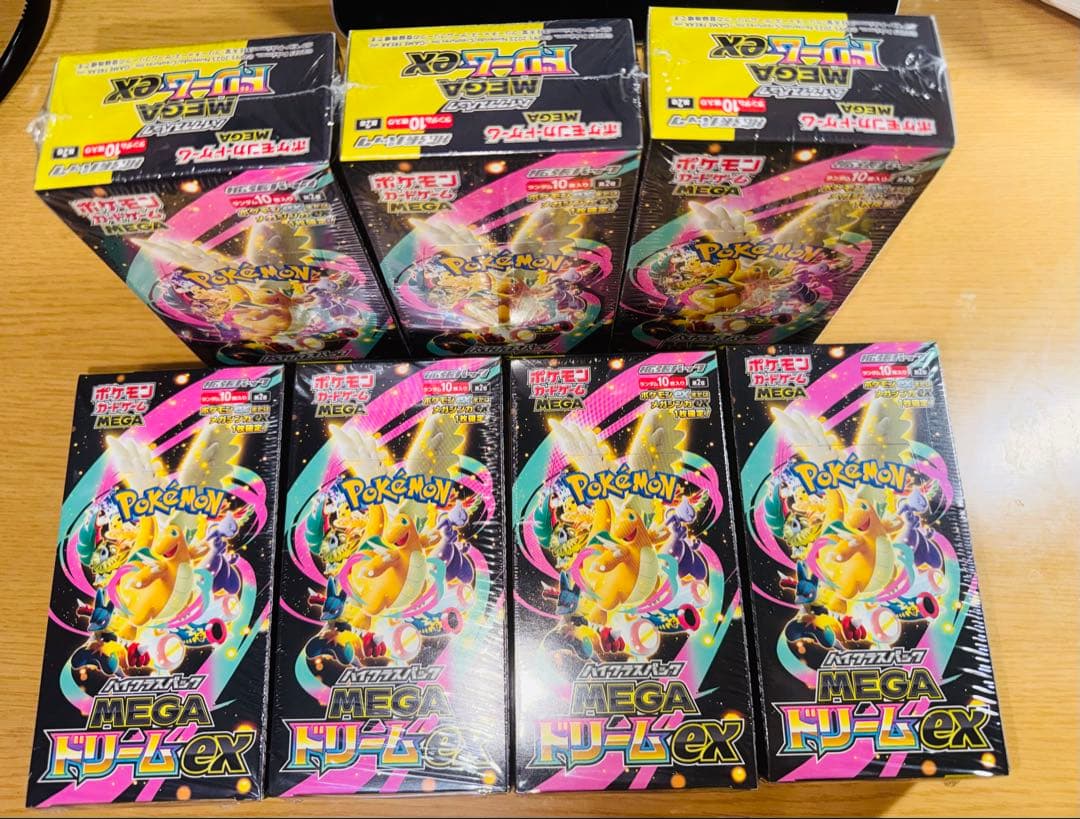 ポケモンカード　megaドリームex シュリンク付き