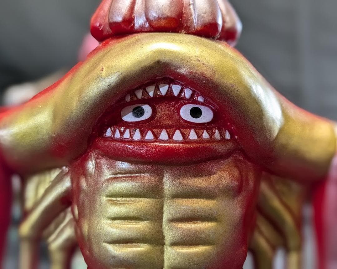キュドラ「キャプテンウルトラ」登場怪獣（マーミット）ソフビフィギュア２体セット