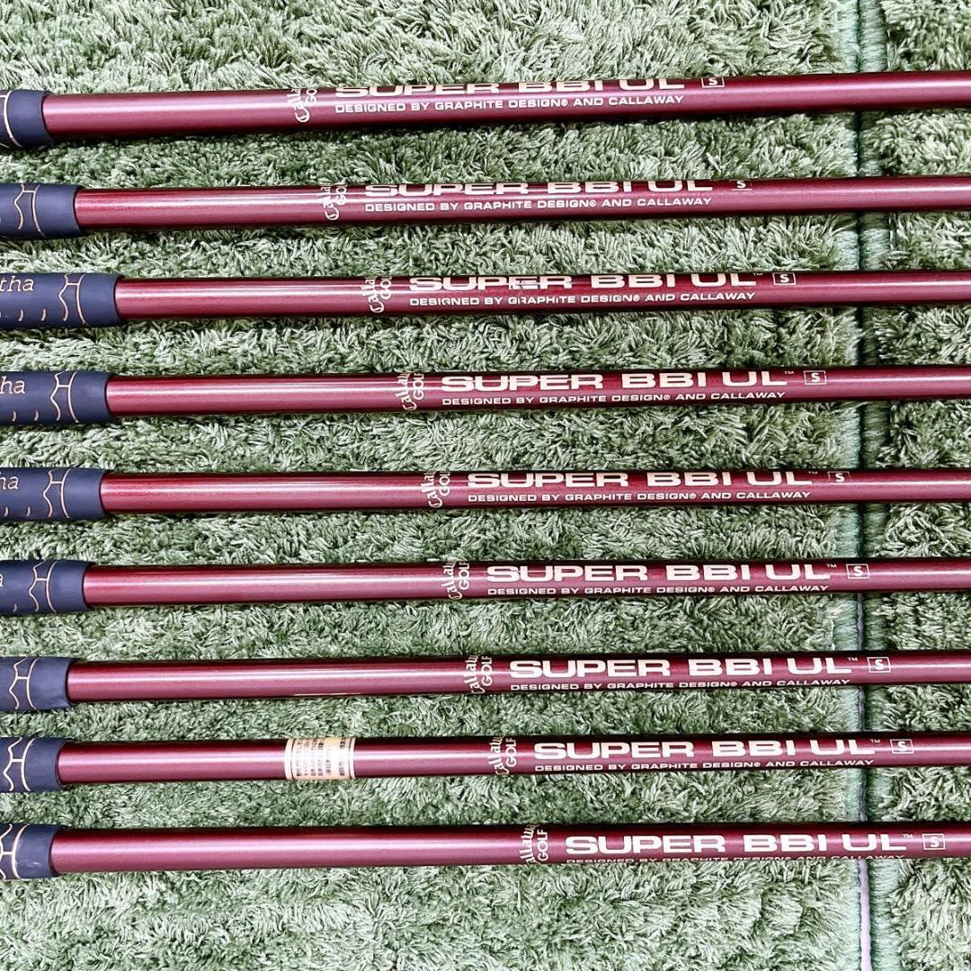 Callaway BIG BERTHA GOLD アイアン9本セット FLEXS
