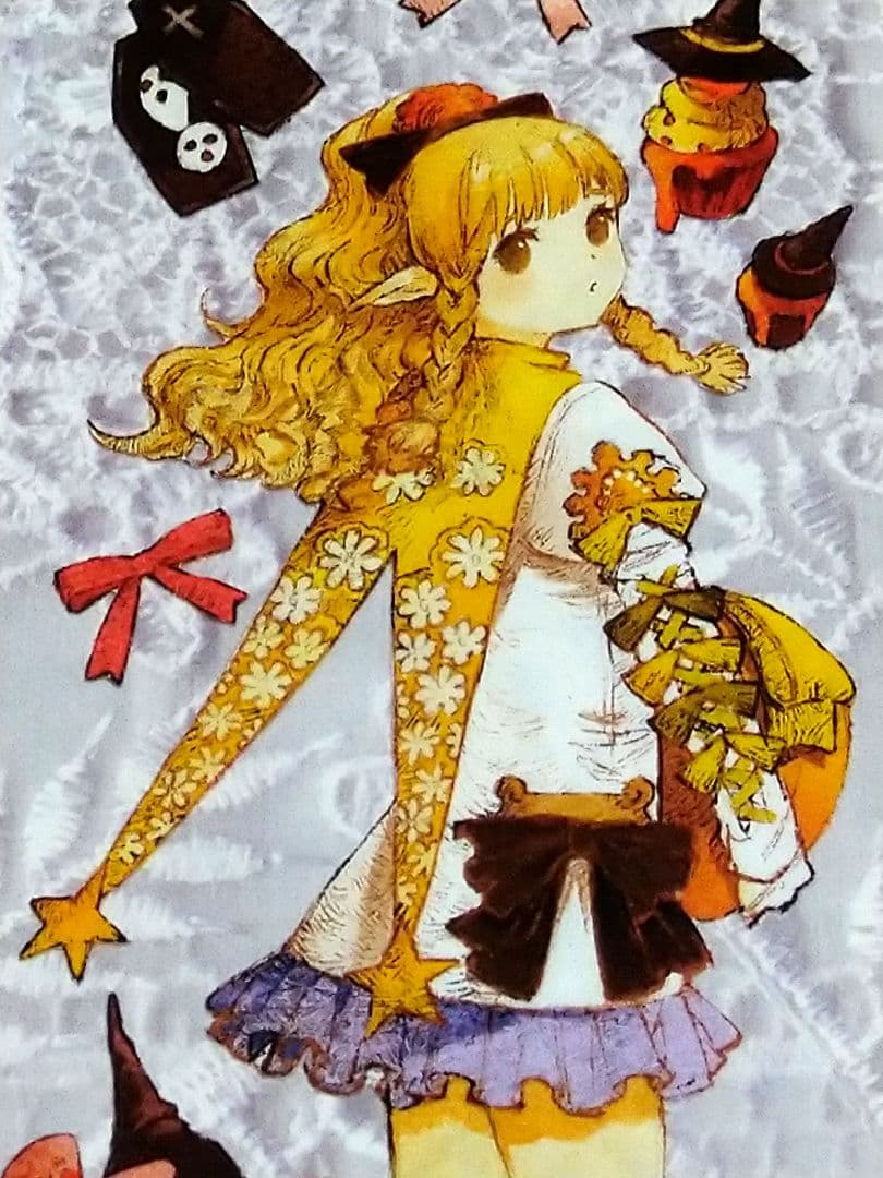 J595＃南瓜派(PET)浮光切り売り海外人物マステ女の子