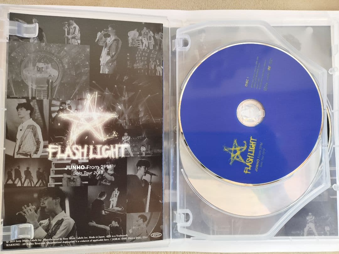 【美品】2PMジュノ コンサートDVD 『FLASH LIGHT』初回生産限定盤