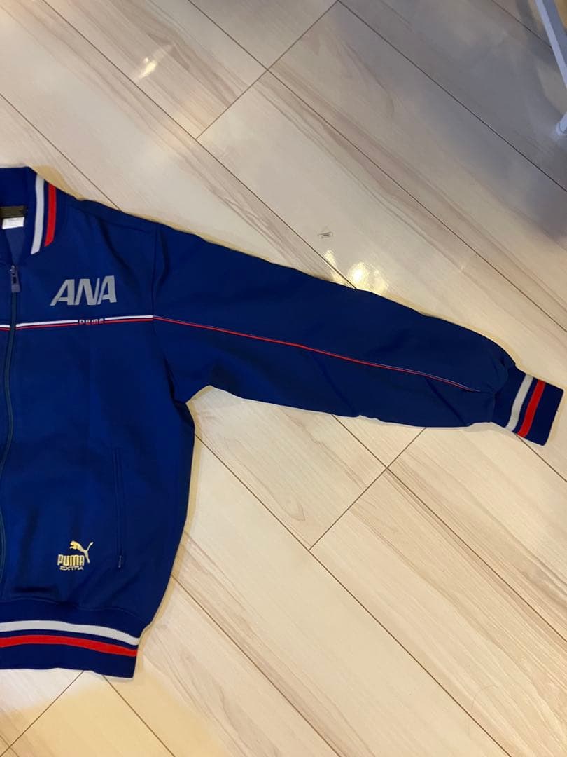 超レア　Puma ANAジャージ上下セット ネイビー　サイズＯ（175cm）