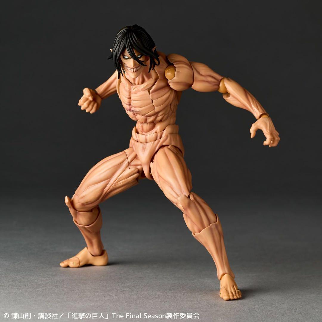 新品 リボルテック アメイジングヤマグチ 進撃の巨人 エレン 直営店限定特典付