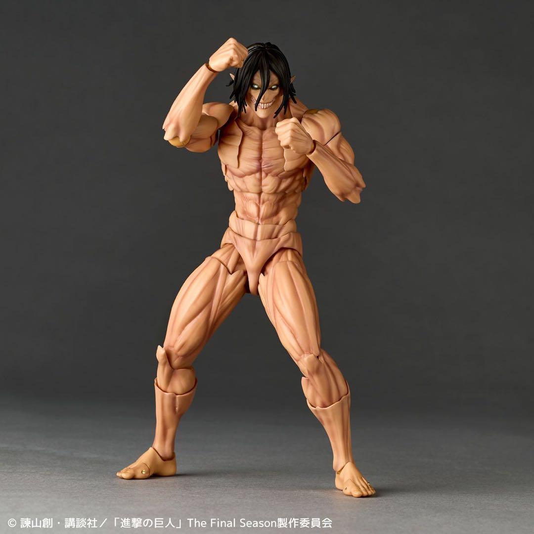 新品 リボルテック アメイジングヤマグチ 進撃の巨人 エレン 直営店限定特典付
