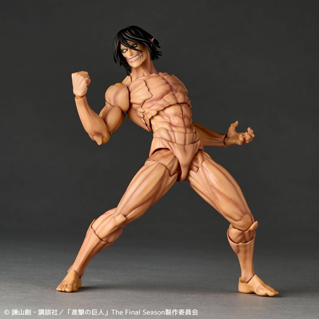 新品 リボルテック アメイジングヤマグチ 進撃の巨人 エレン 直営店限定特典付