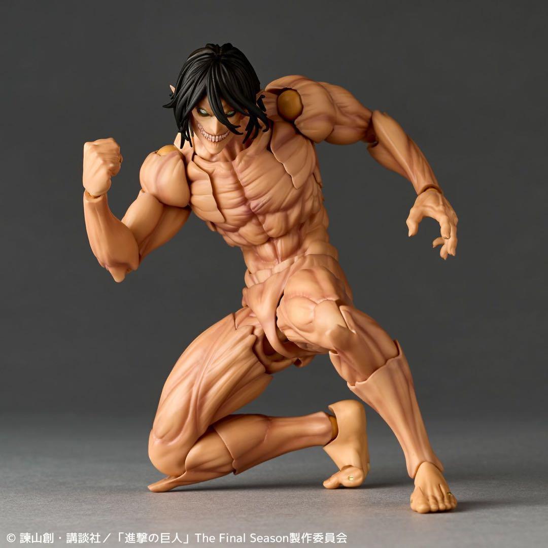 新品 リボルテック アメイジングヤマグチ 進撃の巨人 エレン 直営店限定特典付