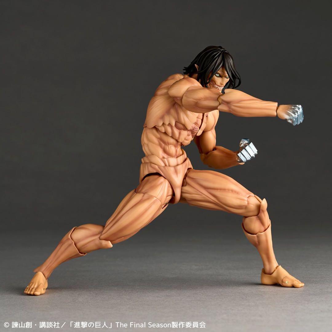 新品 リボルテック アメイジングヤマグチ 進撃の巨人 エレン 直営店限定特典付
