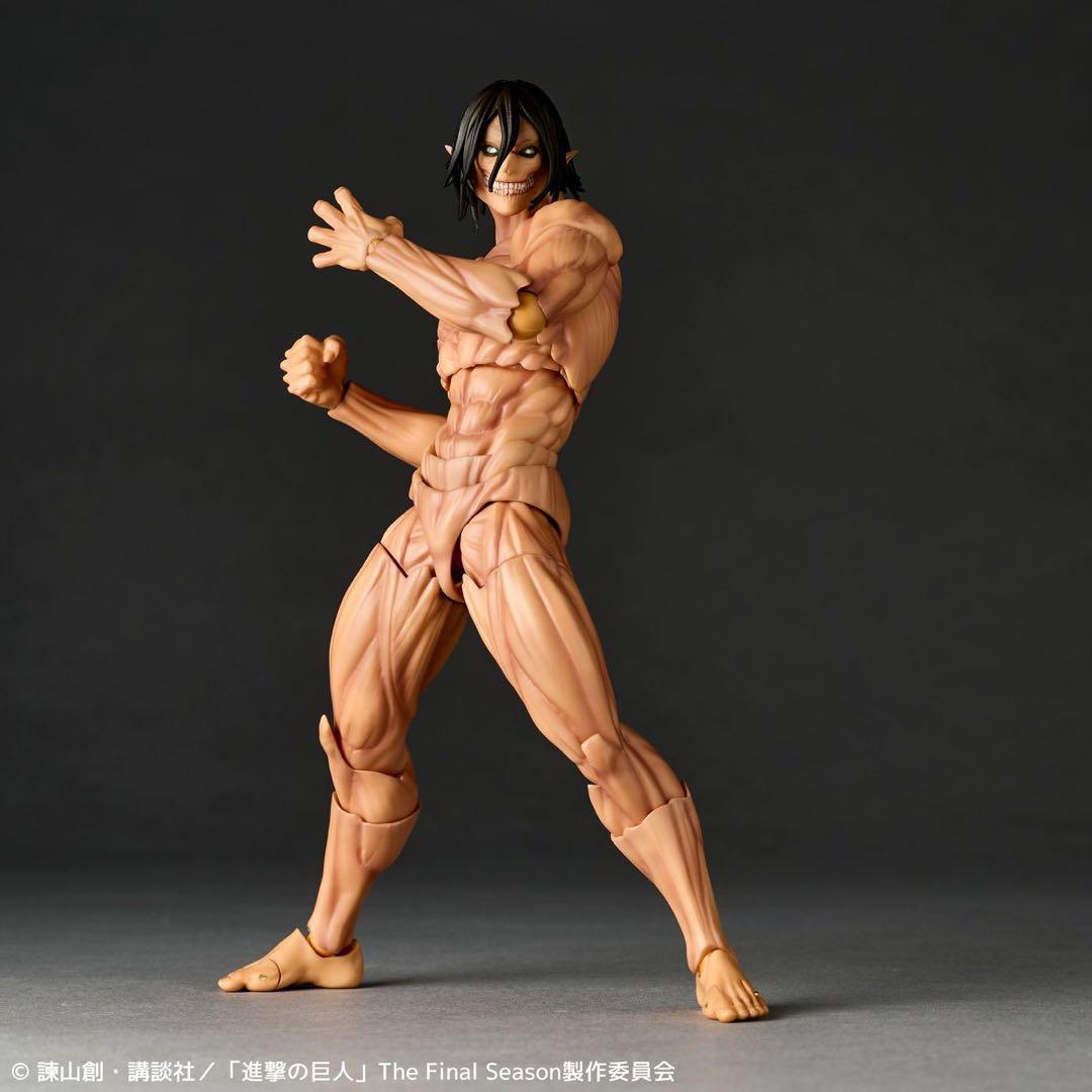 新品 リボルテック アメイジングヤマグチ 進撃の巨人 エレン 直営店限定特典付