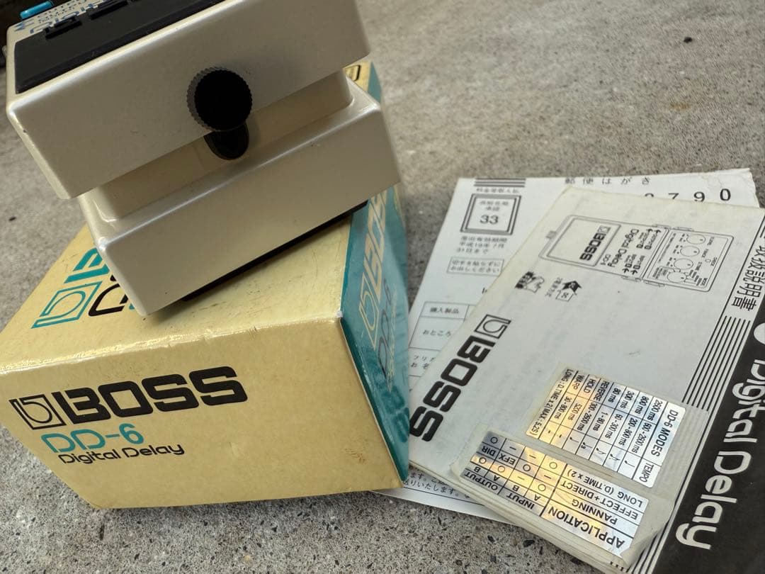 BOSS DD-6 ギター　エフェクター　ディレイ