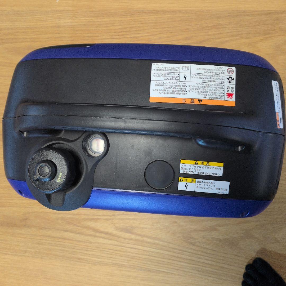 美品ヤマハ EF1600iSインバーター 発電機 防音 災害 防災 停電 非常用