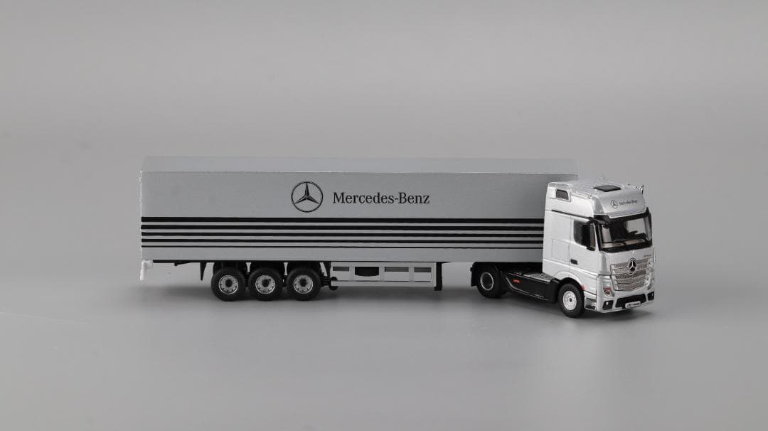 メルセデスベンツ- シルバーのクラシックモデル 模型 #玩具＃＃ギフト＃