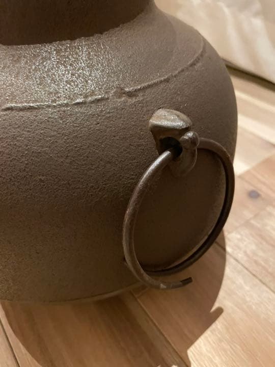 茶道具　真形釜　釜師　辰敏