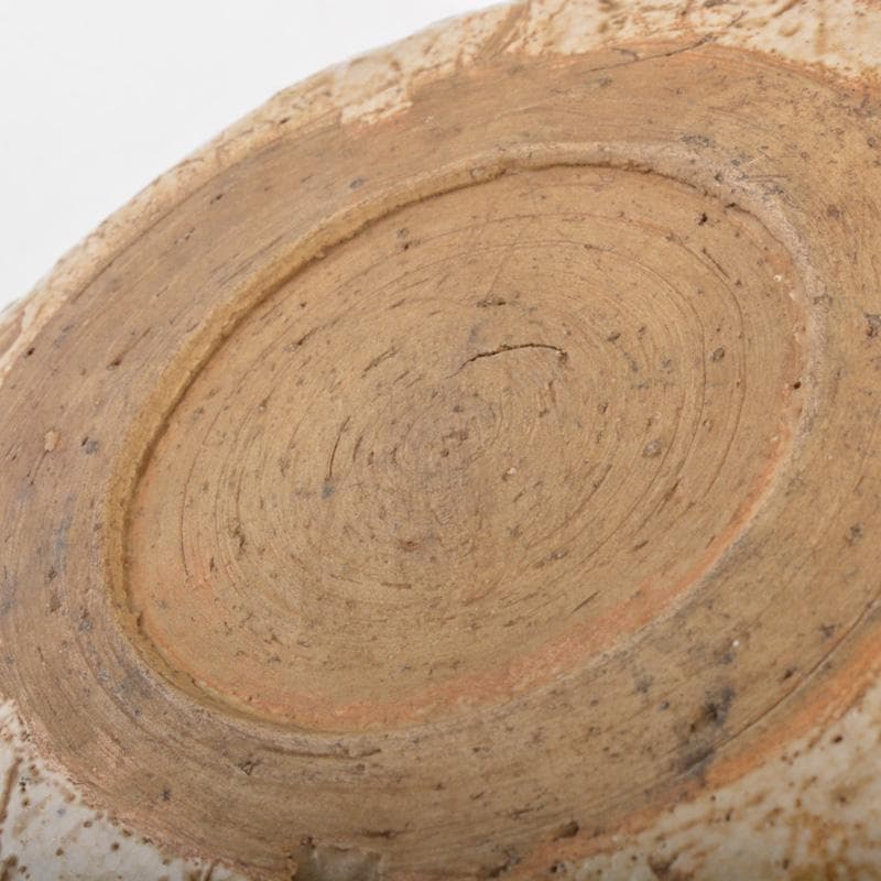 古瀬戸　絵瀬戸　鉄絵　草文皿　五客　時代箱付　V　6304