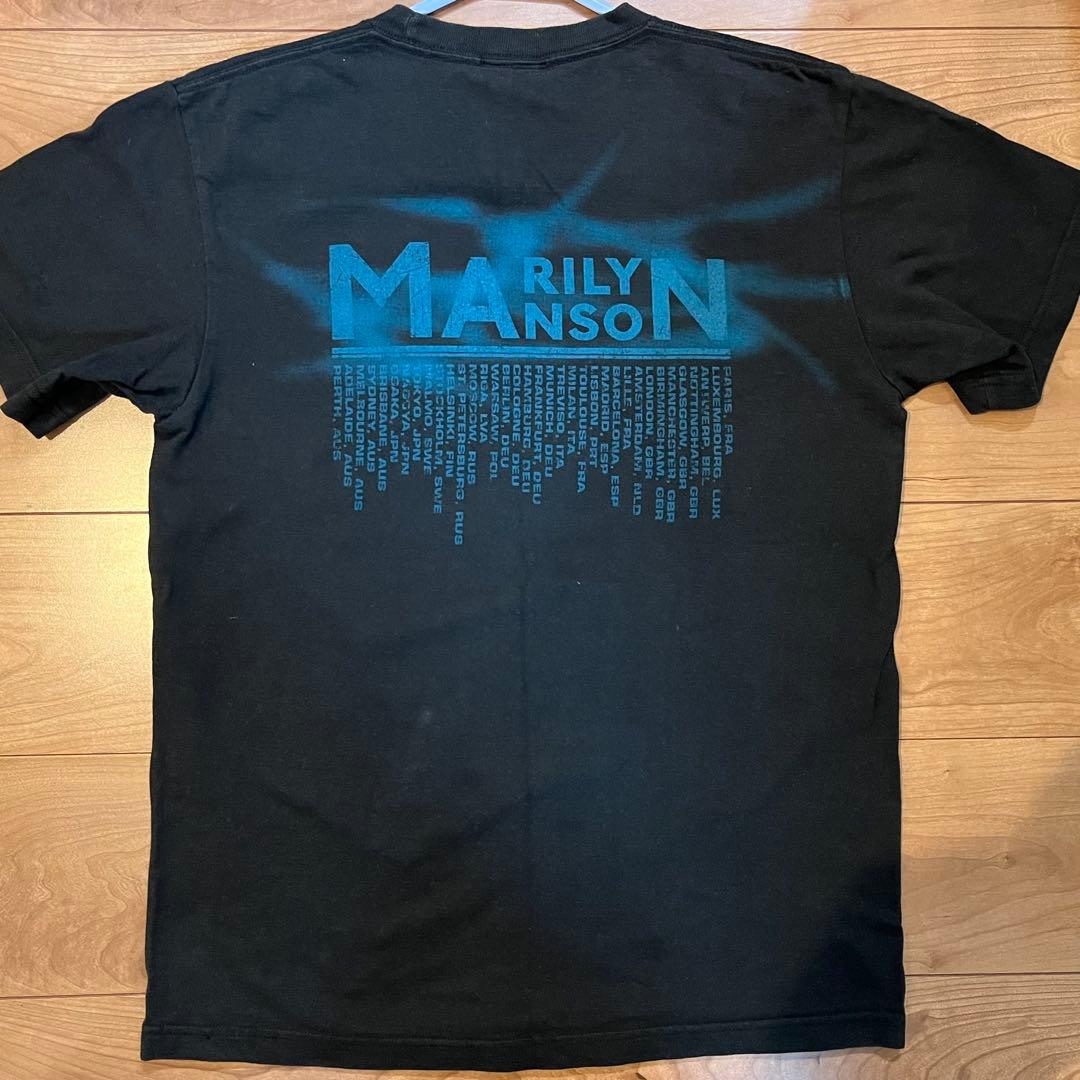 マリリンマンソン 2009年ツアーTシャツ M 00s SHOOTタグ
