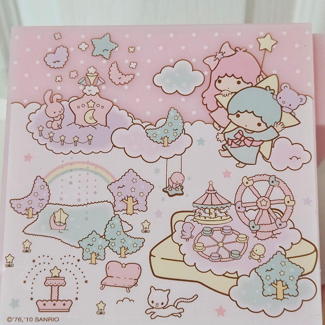 キキララ　小物入れ　ミニチェスト　タウン柄　他