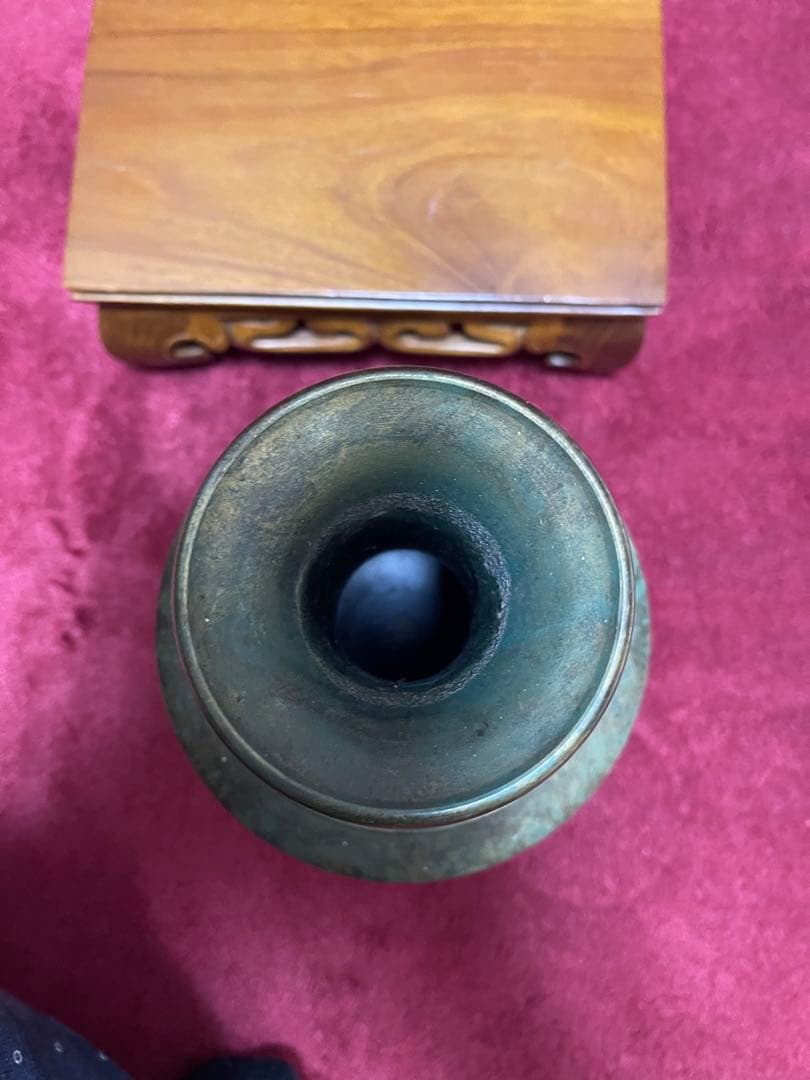 双耳銅壼