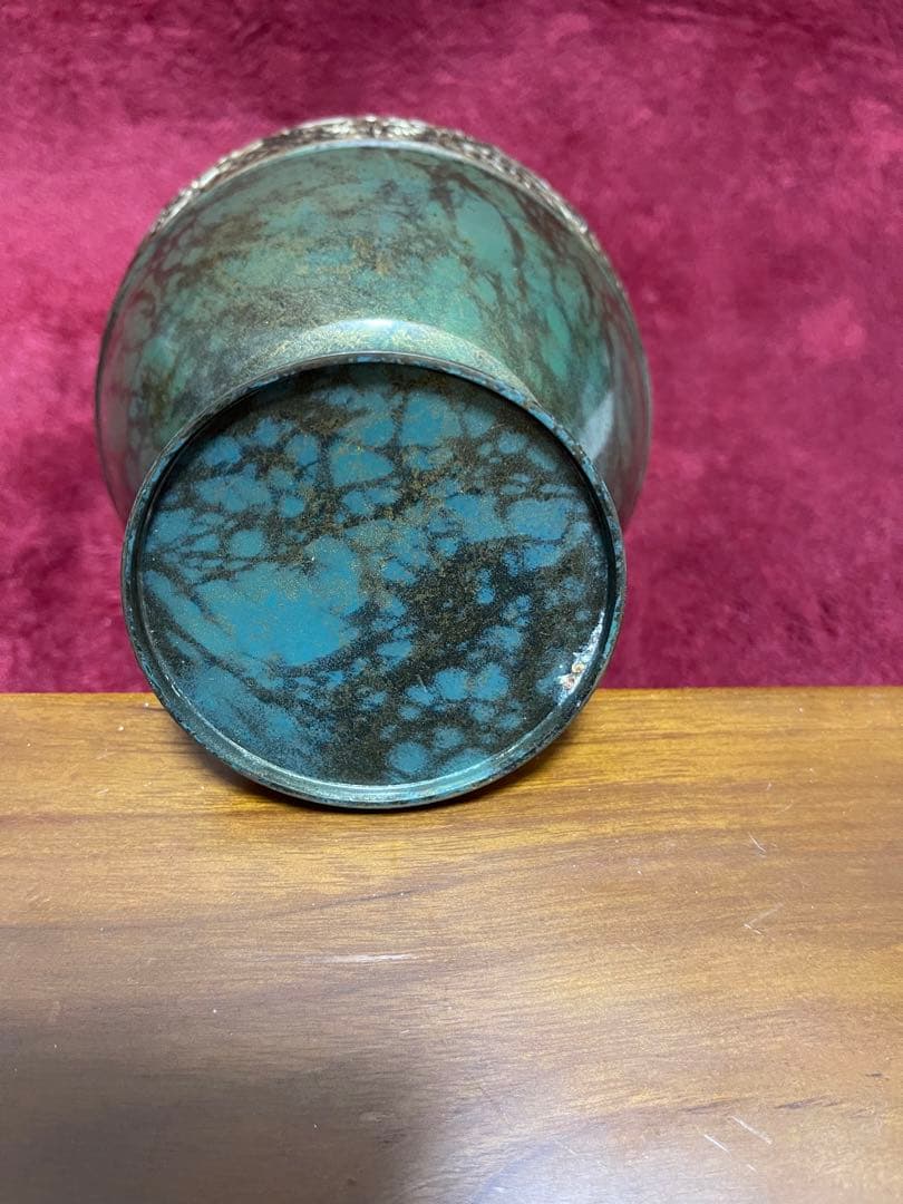 双耳銅壼