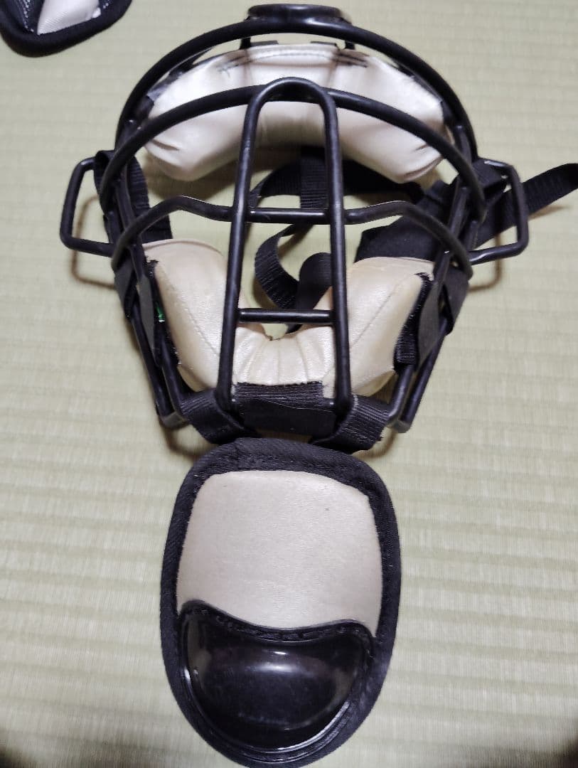 ZETT JSBB キャッチャープロテクター ブラック/ホワイト