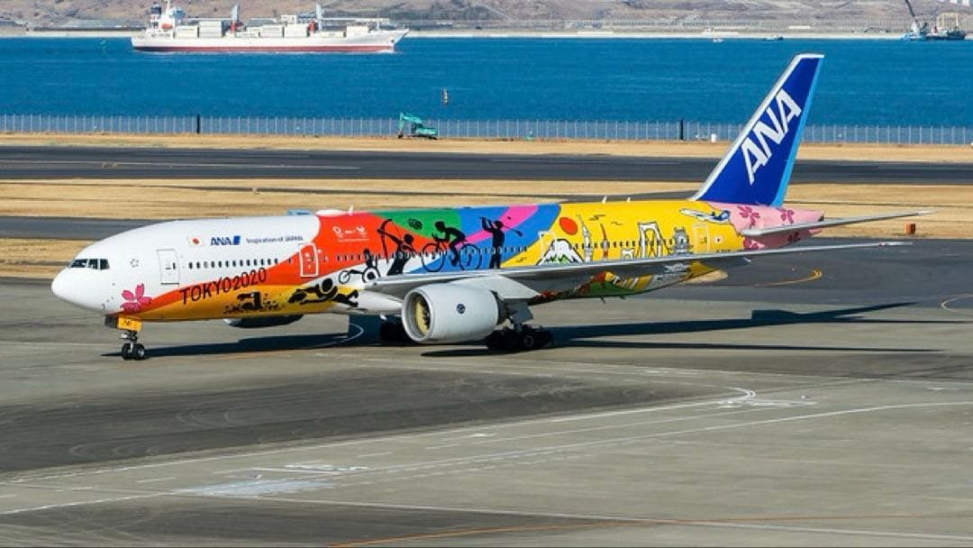 ANA 東京オリンピック特別塗装機　激レア