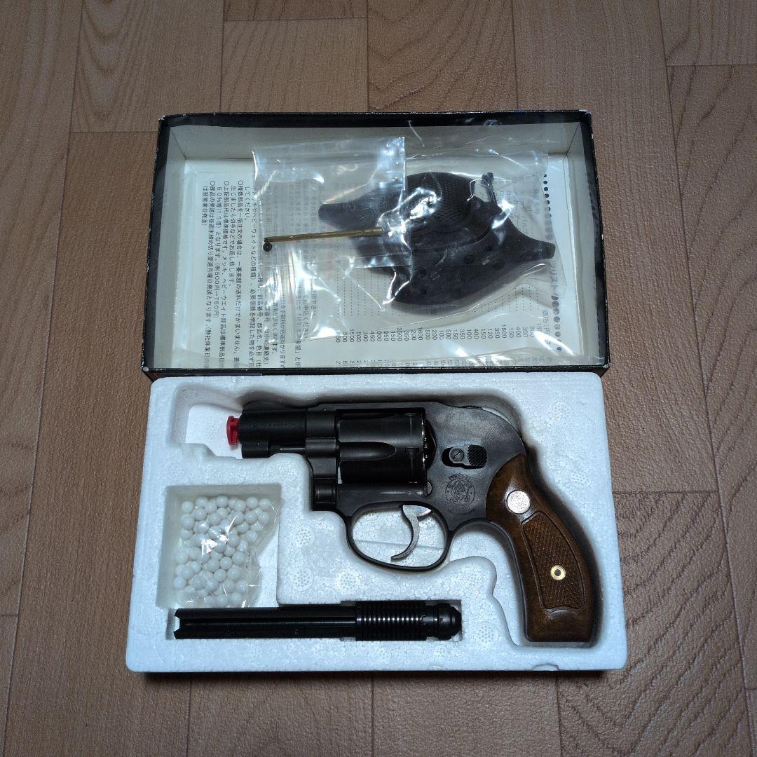タナカワークス S&W M49 ボディーガード2インチ HW ラバーグリップ付き