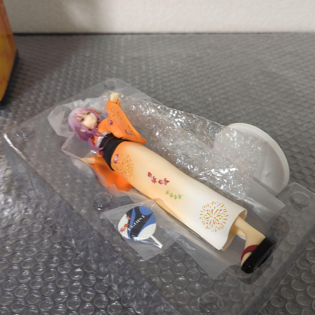 【希少・美品】楪いのり 浴衣Ver. ギルティクラウン 1/8 フィギュア