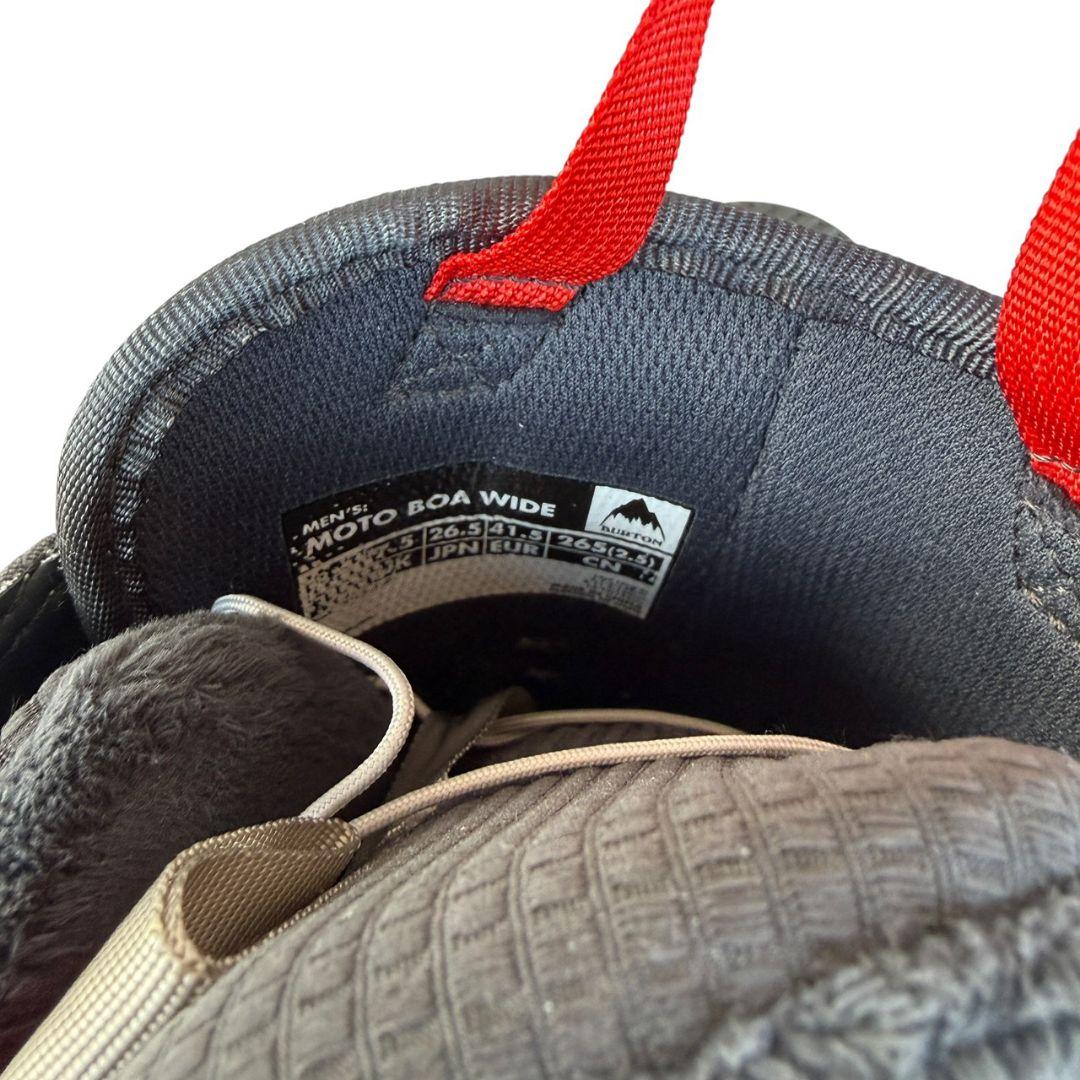 極美品　BURTON スノボブーツMOTO BOA WIDE 26.5cm