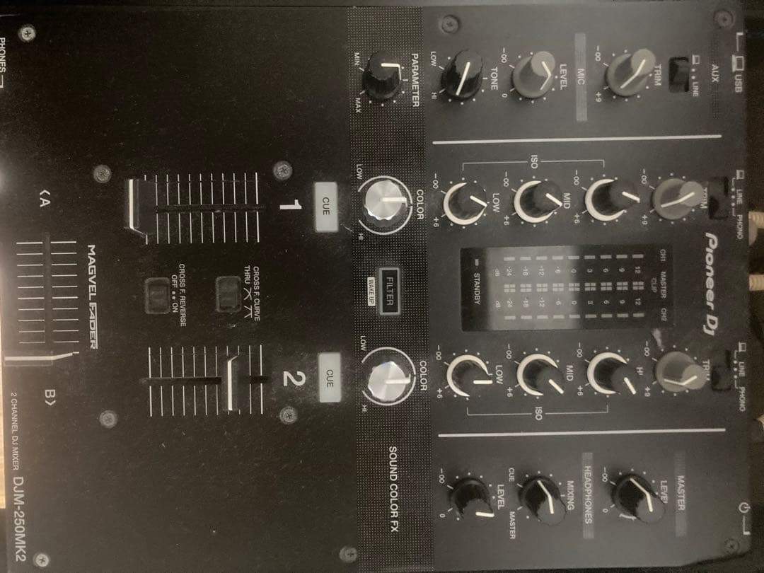 Stanton T.62 & Pioneer DJM-250MK2 セット